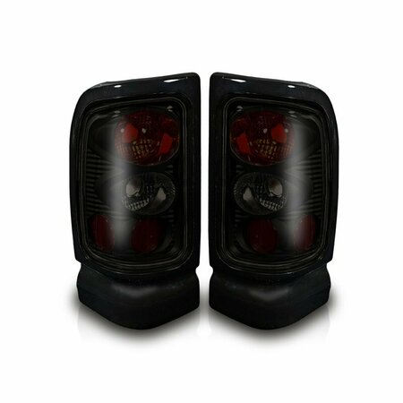 WINJET Altezza Tail Light - Black Smoke Rg006-Black-S CTWJ-0012-BS